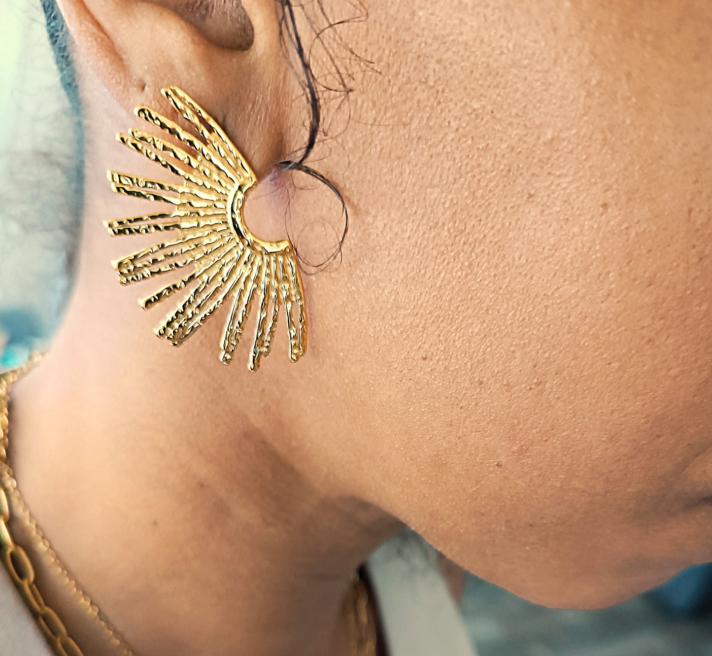 Boucles d'oreilles SUN