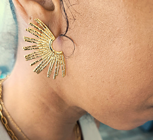 Boucles d'oreilles SUN